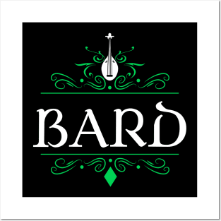 Bard Character Class RPG - Roleplaying Series Posters and Art